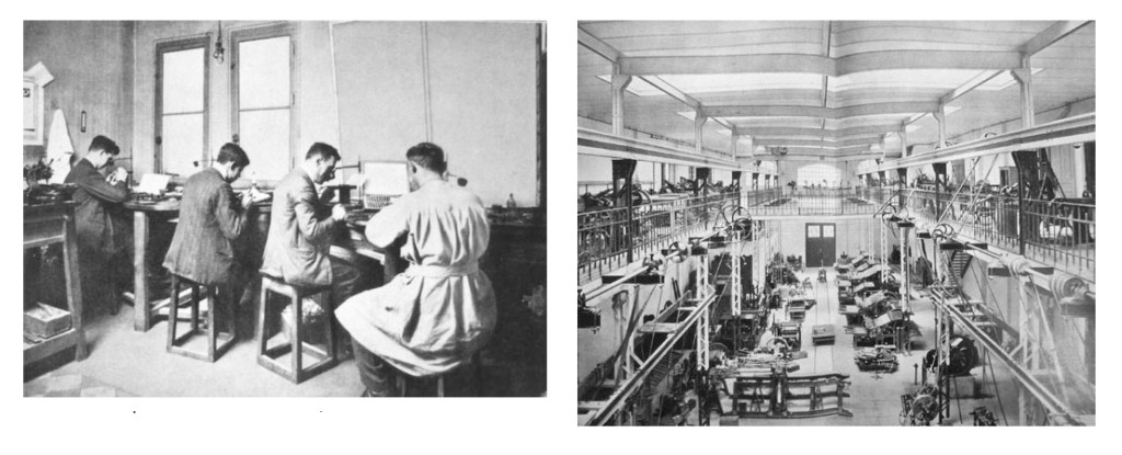 Images of Richard Gans typefoundry, probably before 1930. Courtesy of Unos Tipos Duros, see footnote for further information.