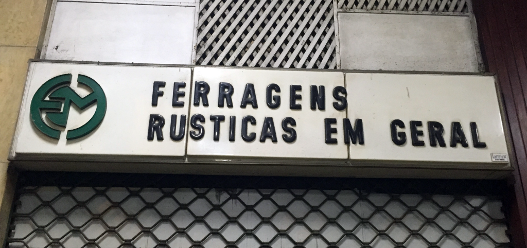 A hardware store in Copacabana.