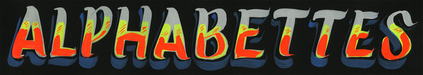 Alphabettes customised header, by Azucena