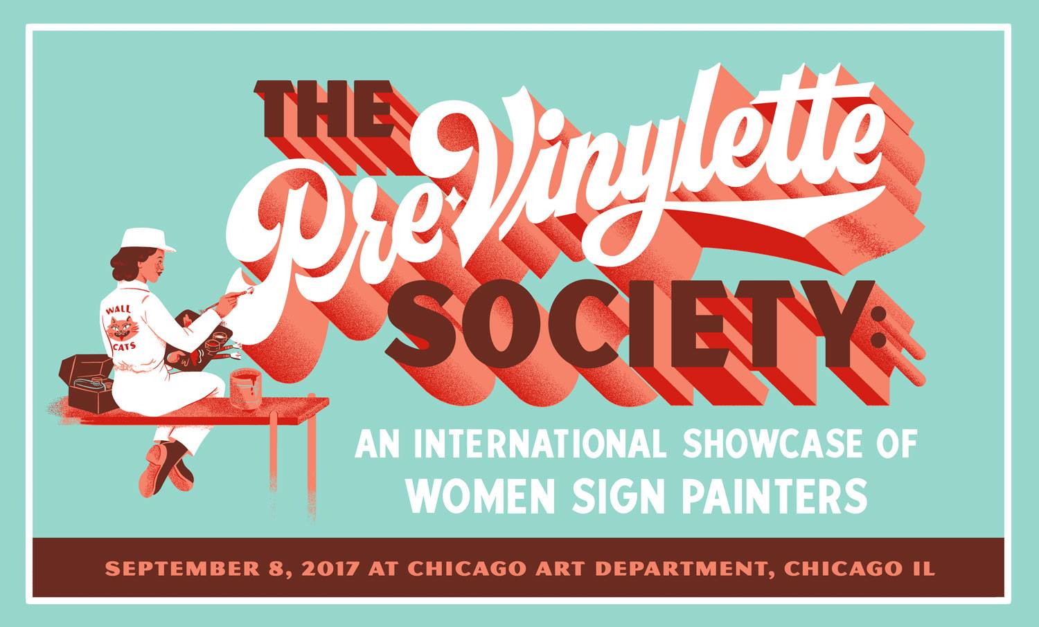 The PreVinylette Society exhibition