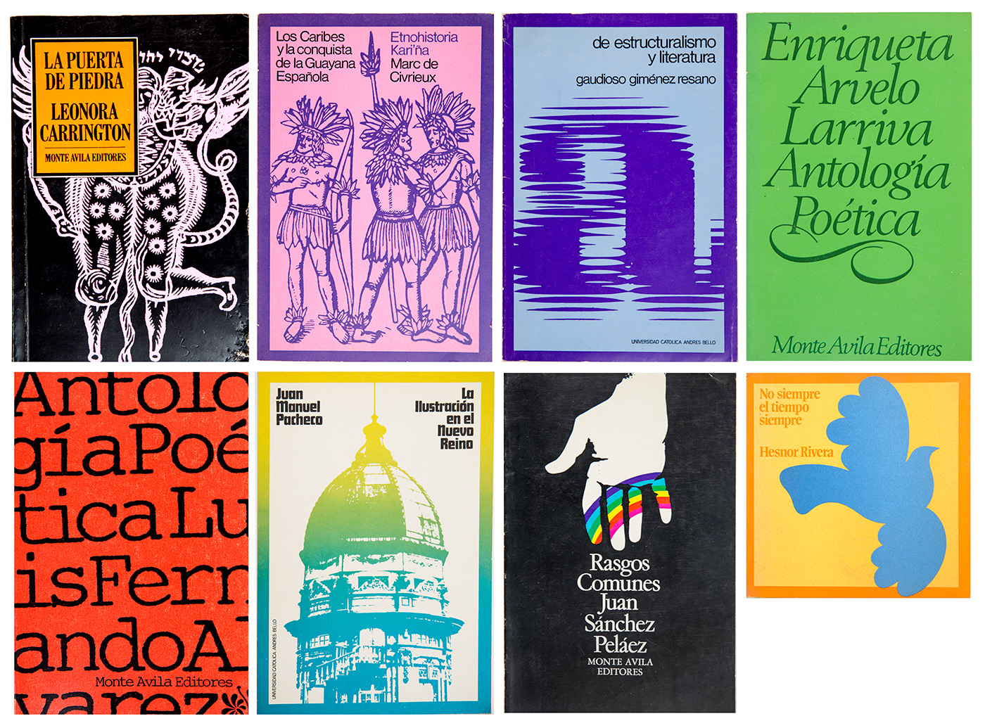 Some of Victor Viano's covers printed at Editorial Arte