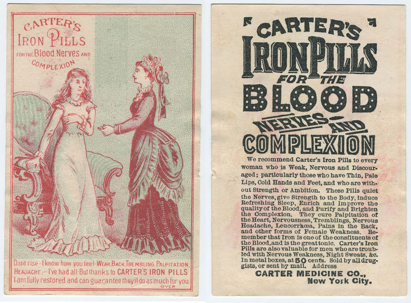 Advertisement by Carter's Medicine Co