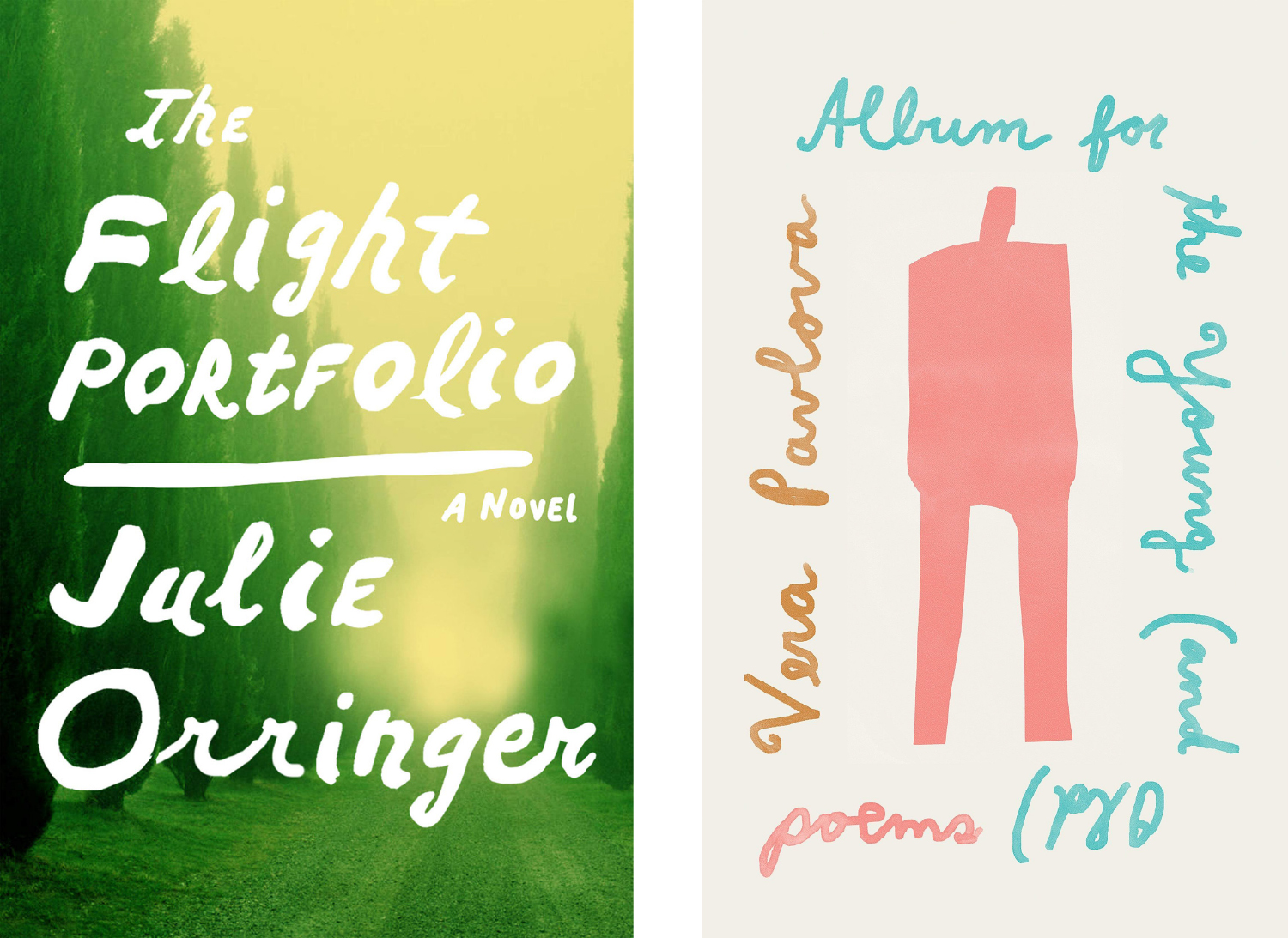 The Flight Portfolio and Album for the Young covers