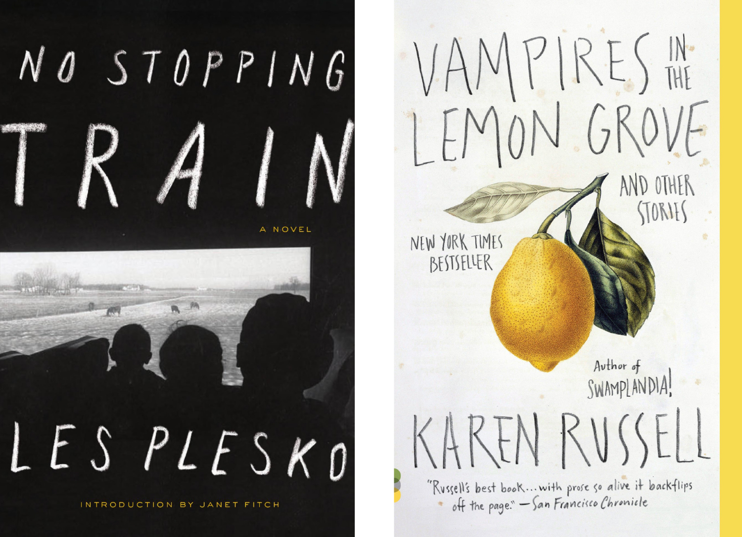 No Stopping Train and Vampires in the Lemon Grove covers