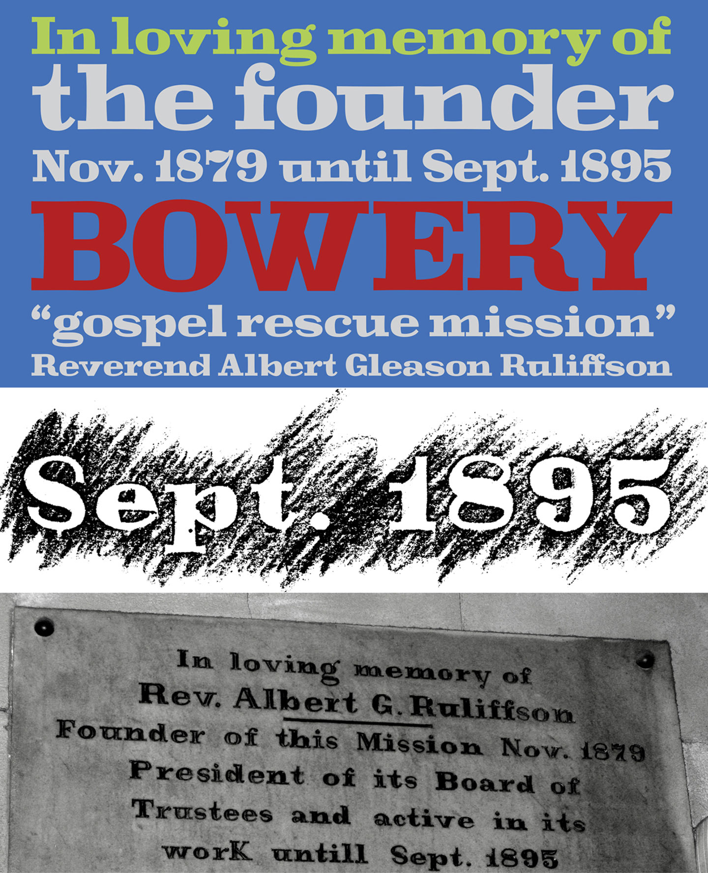 Bowery typeface design