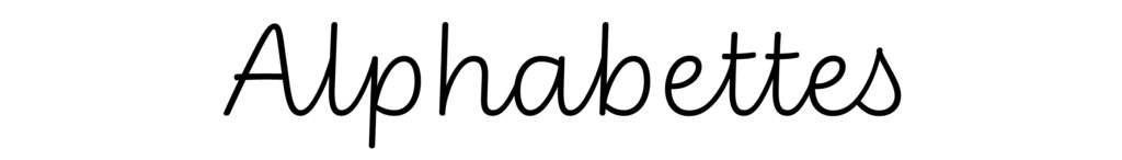 Typeface / Didactica Cursive / WIP by Sabrina Lopez